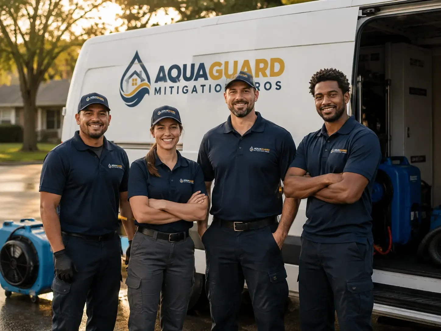 Water Damage Mitigation company in Naval Anacost Annex, DC