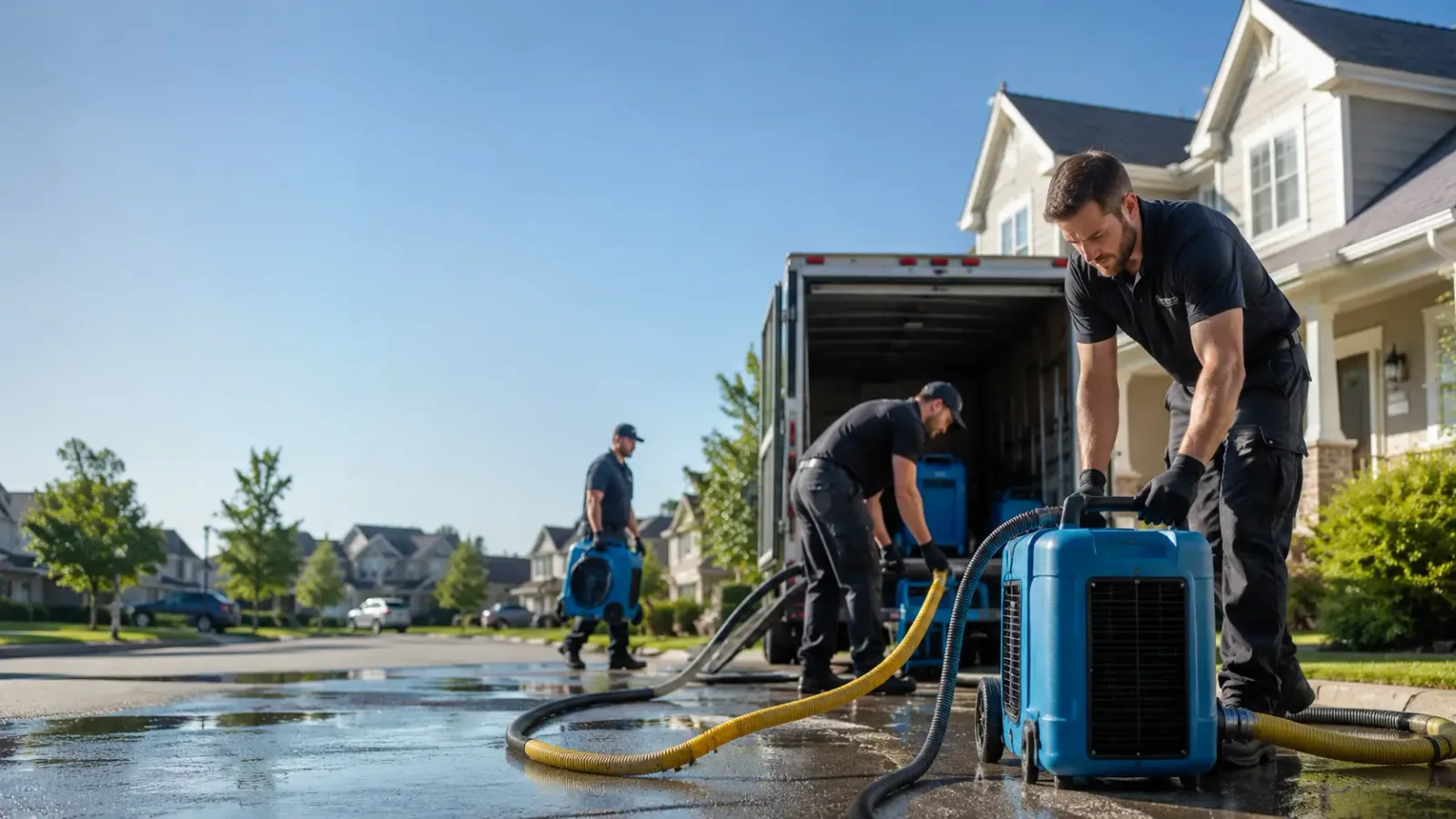 Water Damage Mitigation in Naval Anacost Annex, DC